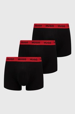 HUGO bokserki (3-pack) 50469766 męskie kolor czarny 50469766