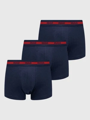 HUGO bokserki 3-pack męskie kolor granatowy 50492375