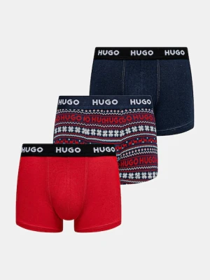 HUGO bokserki 3-pack męskie kolor granatowy 50532550
