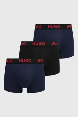 HUGO bokserki 3-pack męskie kolor granatowy 50496723