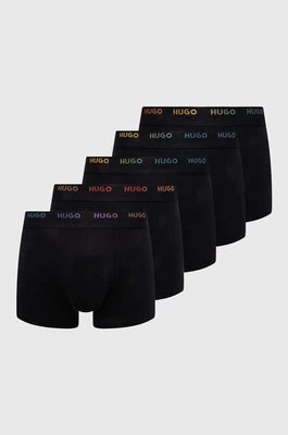 HUGO bokserki 5-pack męskie kolor czarny 50515670