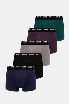 HUGO bokserki 5-pack męskie kolor szary 50479944