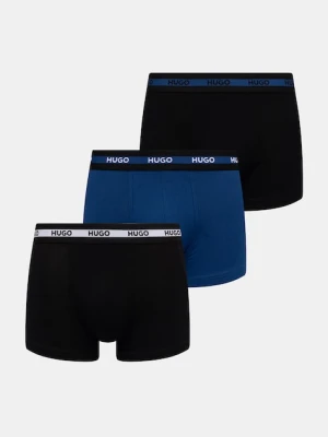 HUGO bokserki dopasowane męskie bawełniane z elastanem TRIPLET PLANET 3-pack