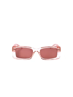 Hugo Boss Damskie okulary przeciwsłoneczne w kolorze jasnoróżowym rozmiar: 53