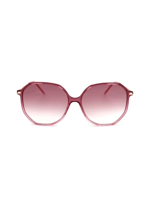 Hugo Boss Damskie okulary przeciwsłoneczne w kolorze różowym rozmiar: 58