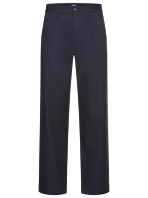 Hugo Boss Fashion Spodnie chino w kolorze granatowym rozmiar: W35/L32
