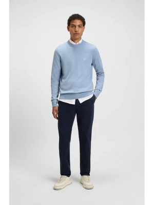Hugo Boss Fashion Sweter w kolorze błękitnym rozmiar: L