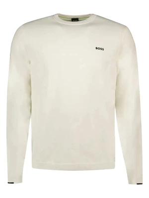Hugo Boss Fashion Sweter w kolorze kremowym rozmiar: XXL