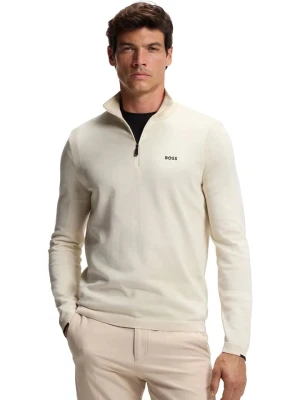 Hugo Boss Fashion Sweter w kolorze kremowym rozmiar: XXL