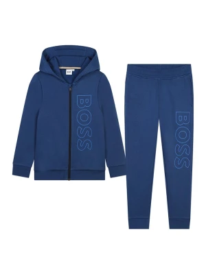 Hugo Boss Kids 2-częściowy zestaw sportowy w kolorze niebieskim rozmiar: 152