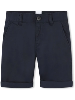 Hugo Boss Kids Bermudy w kolorze granatowym rozmiar: 164
