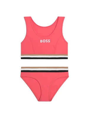 Hugo Boss Kids Bikini w kolorze różowym rozmiar: 128