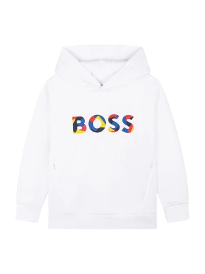 Hugo Boss Kids Bluza w kolorze białym rozmiar: 104
