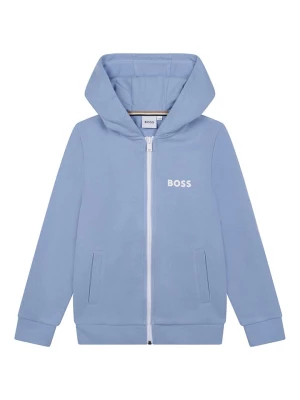 Hugo Boss Kids Bluza w kolorze błękitnym rozmiar: 164