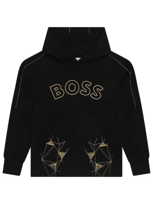 Hugo Boss Kids Bluza w kolorze czarnym rozmiar: 110