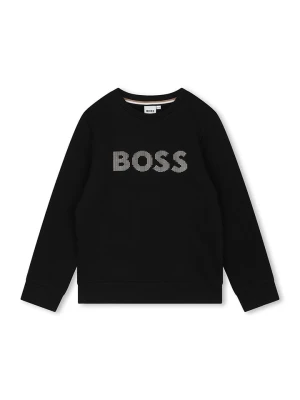 Hugo Boss Kids Bluza w kolorze czarnym rozmiar: 140
