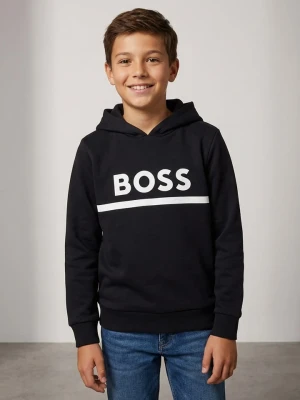Hugo Boss Kids Bluza w kolorze czarnym rozmiar: 164