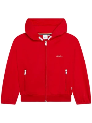 Hugo Boss Kids Bluza w kolorze czerwonym rozmiar: 158