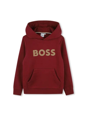 Hugo Boss Kids Bluza w kolorze czerwonym rozmiar: 164