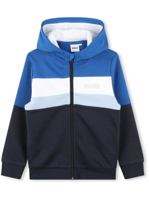 Hugo Boss Kids Bluza w kolorze granatowo-niebieskim rozmiar: 164