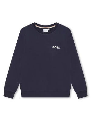 Hugo Boss Kids Bluza w kolorze granatowym rozmiar: 140