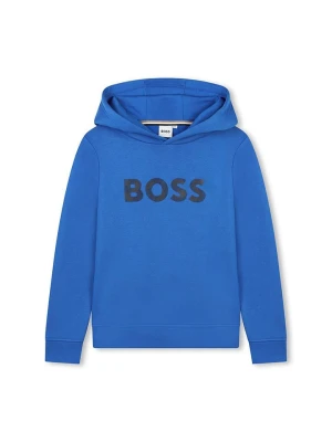 Hugo Boss Kids Bluza w kolorze niebieskim rozmiar: 128