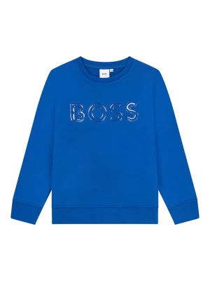 Hugo Boss Kids Bluza w kolorze niebieskim rozmiar: 176