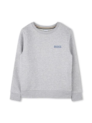 Hugo Boss Kids Bluza w kolorze szarym rozmiar: 152