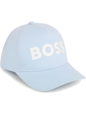 Hugo Boss Kids Czapka w kolorze błękitnym rozmiar: 54 cm