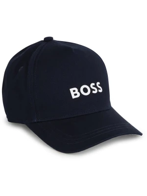 Hugo Boss Kids Czapka w kolorze granatowym rozmiar: 54 cm