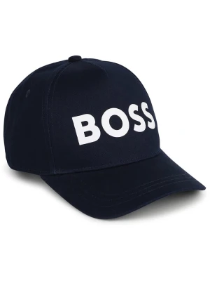 Hugo Boss Kids Czapka w kolorze granatowym rozmiar: 54 cm