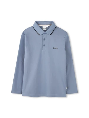 Hugo Boss Kids Koszulka polo w kolorze błękitnym rozmiar: 152