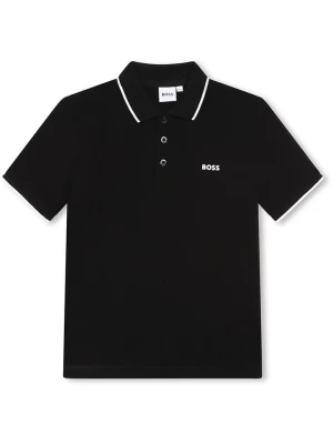 Hugo Boss Kids Koszulka polo w kolorze czarnym rozmiar: 152