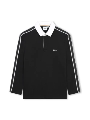 Hugo Boss Kids Koszulka polo w kolorze czarnym rozmiar: 152