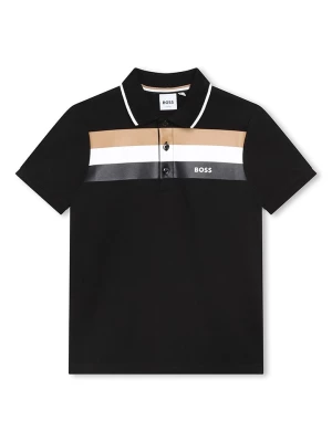 Hugo Boss Kids Koszulka polo w kolorze czarnym rozmiar: 158