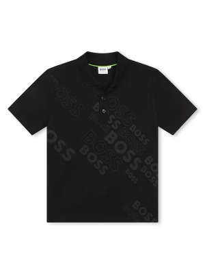Hugo Boss Kids Koszulka polo w kolorze czarnym rozmiar: 164