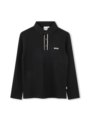 Hugo Boss Kids Koszulka polo w kolorze czarnym rozmiar: 164