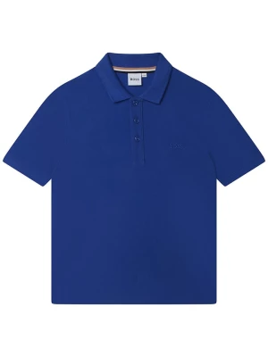 Hugo Boss Kids Koszulka polo w kolorze niebieskim rozmiar: 164