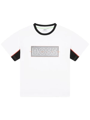 Hugo Boss Kids Koszulka w kolorze białym rozmiar: 116