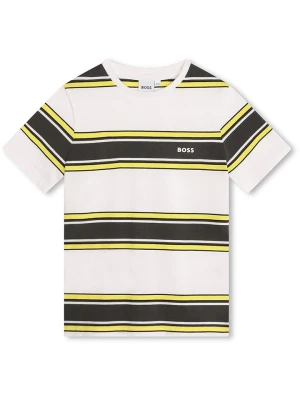 Hugo Boss Kids Koszulka w kolorze białym rozmiar: 152