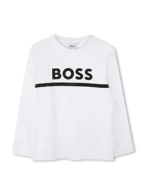 Hugo Boss Kids Koszulka w kolorze białym rozmiar: 152