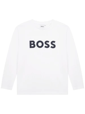 Hugo Boss Kids Koszulka w kolorze białym rozmiar: 158