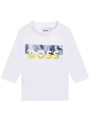 Hugo Boss Kids Koszulka w kolorze białym rozmiar: 92