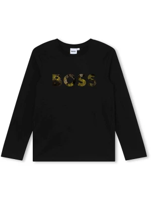 Hugo Boss Kids Koszulka w kolorze czarnym rozmiar: 164