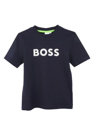 Hugo Boss Kids Koszulka w kolorze granatowym rozmiar: 176