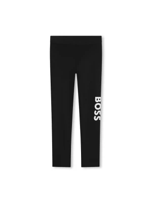 Hugo Boss Kids Legginsy w kolorze czarnym rozmiar: 176