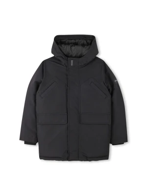Hugo Boss Kids Parka w kolorze antracytowym rozmiar: 152