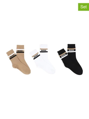 Hugo Boss Kids Skarpety (3 pary) ze wzorem rozmiar: 27