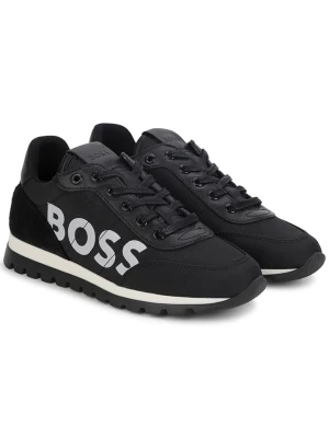 Hugo Boss Kids Sneakersy w kolorze czarno-szarym rozmiar: 39