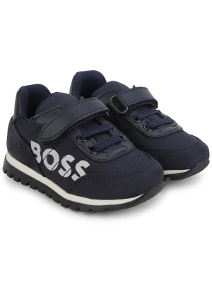 Hugo Boss Kids Sneakersy w kolorze granatowym rozmiar: 28